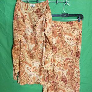 Two Piece Brownish Dressy